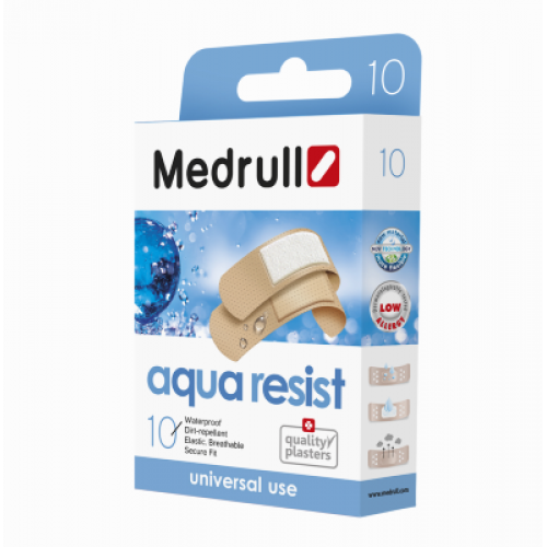 Лейкопластырь MEDICAL SUPPLIES Bactericidal adhesive plaster `Aqua resist` Waterproof N10